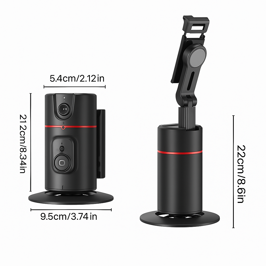 Trípode con Seguimiento Automático – Graba sin manos y como un profesional