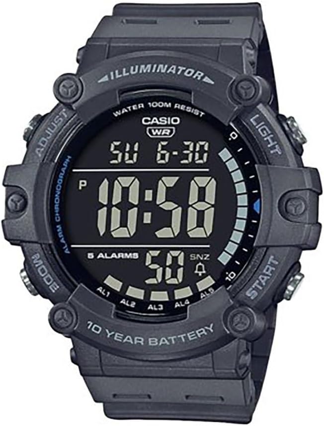 Reloj Casio Deportivo con Luz LED y Batería de 10 Años