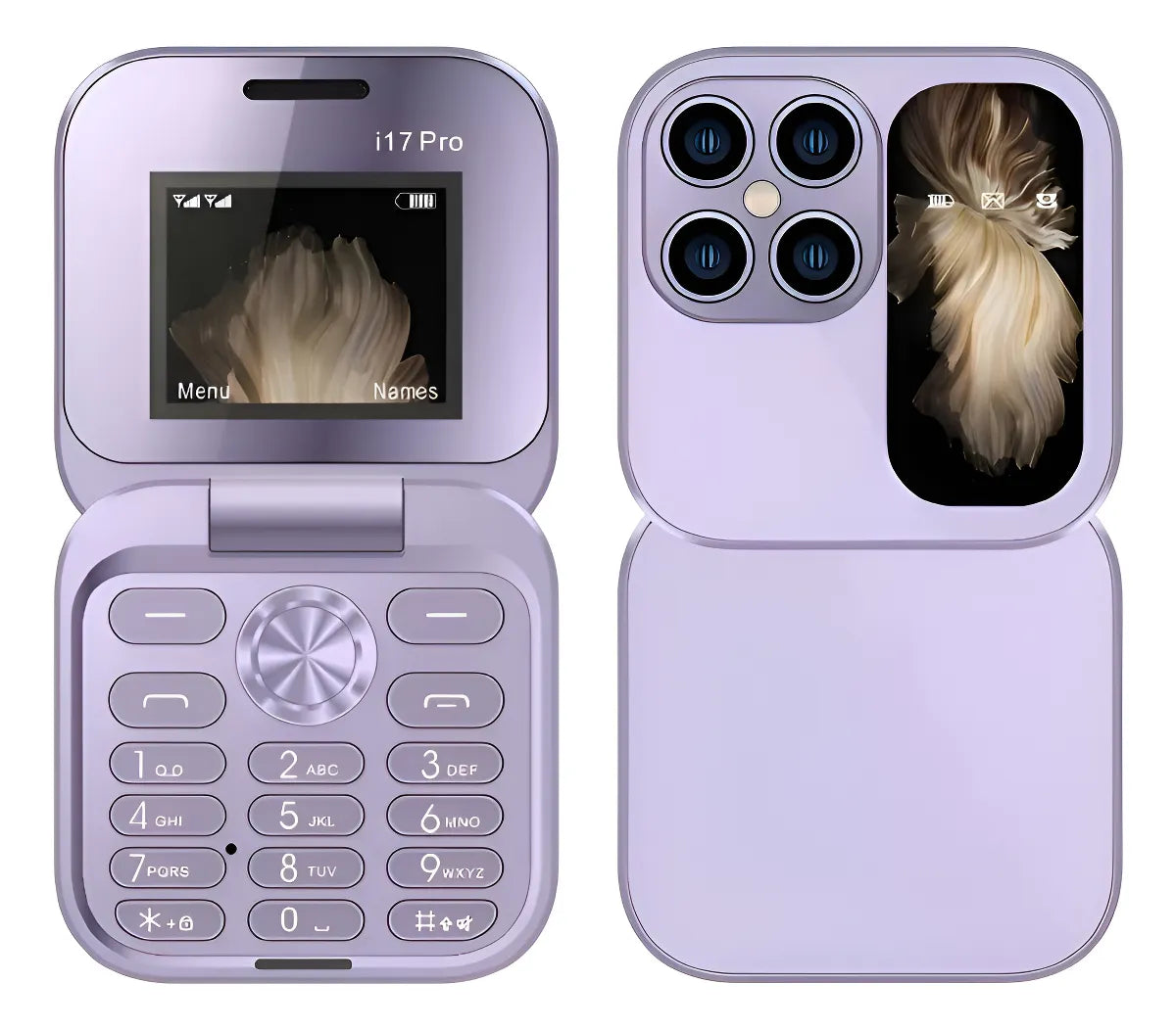 Teléfono Plegable Servo I17 Mini de Flecha con Dual SIM