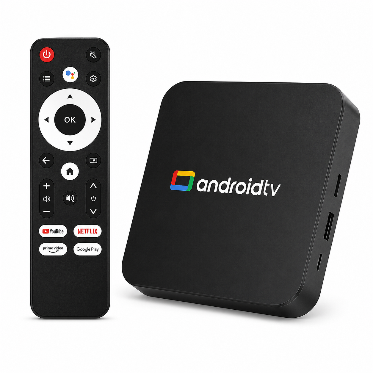TV Box Android 14 Ultra HD 4K 8GB RAM 128GB Chromecast estilo Watch onn