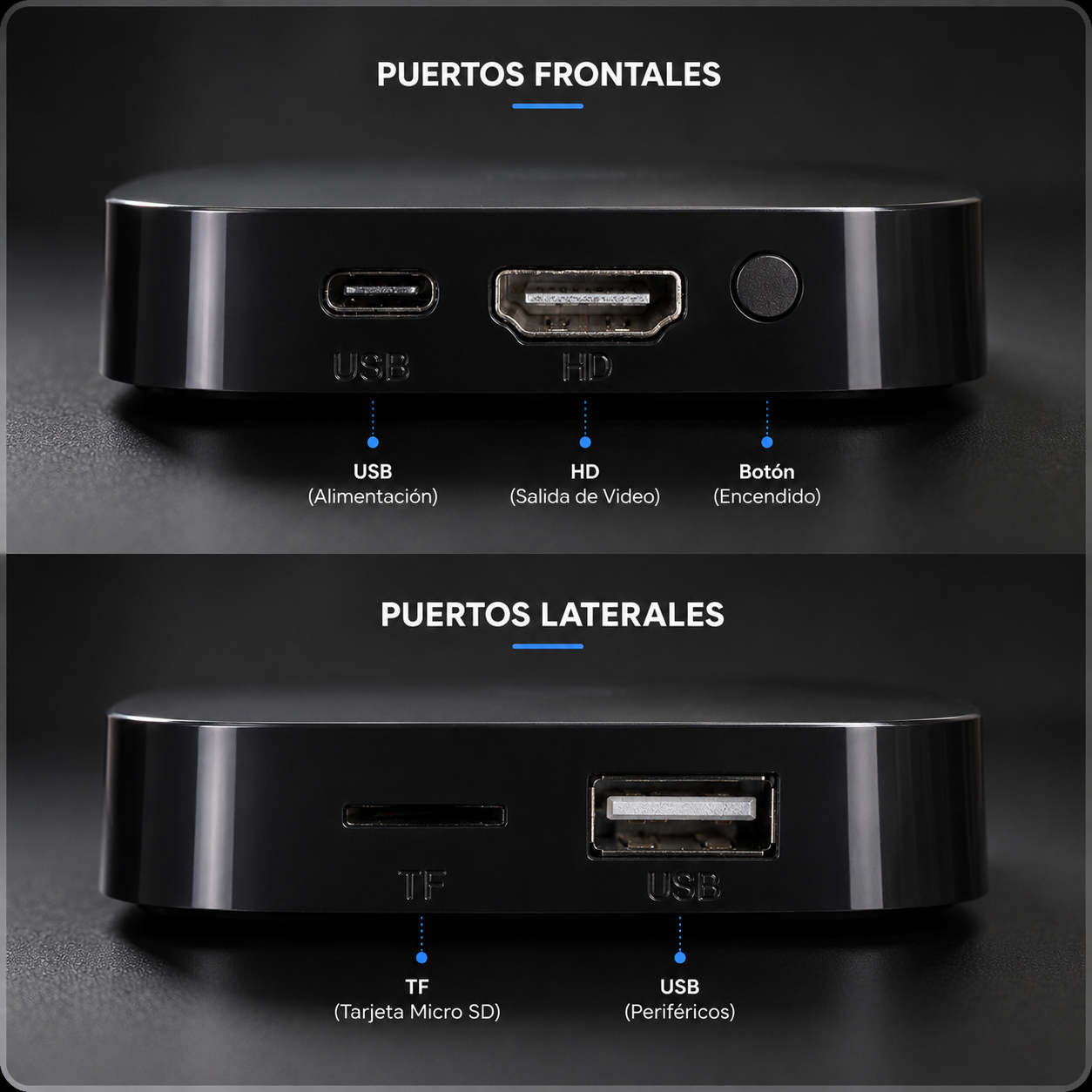 android TV Box 4K Plus Zoku Google TV Streaming compatible con ( Magistv Xuper) estilo watch onn