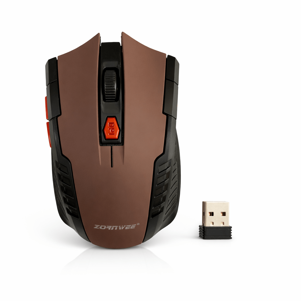 Mouse Optico Inalámbrico ZORNWEE A30 – Alta Precisión para PC y Laptop - Tecnomundointl