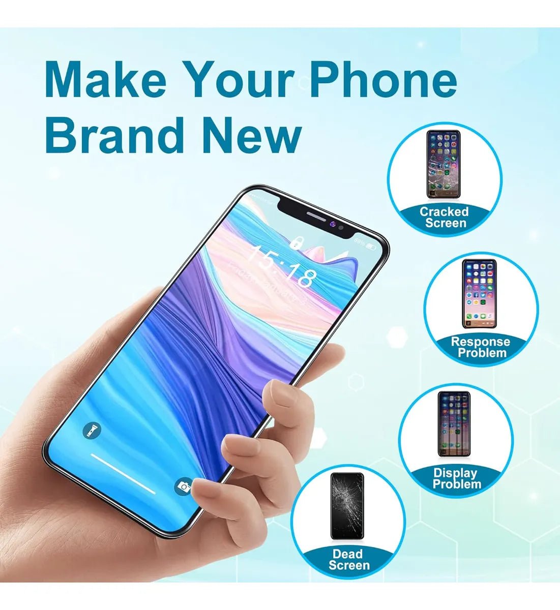 Pantalla Táctil Para Iphone Xs Max Módulo Completo Incell Negro - Tecnomundointl