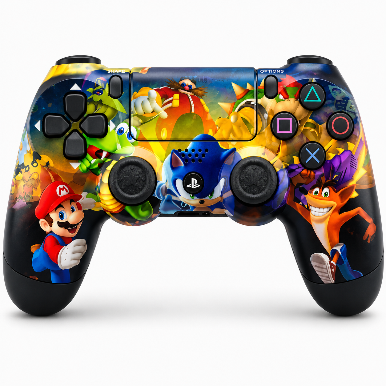 Control Inalámbrico DualShock 4 para PlayStation 4 (PS4) y PC | Bluetooth | Mario