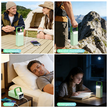 Power Bank G-Tide 50000mAh 65W Carga Rápida Portátil - 10 Cargas o mas ideal finca y viajes