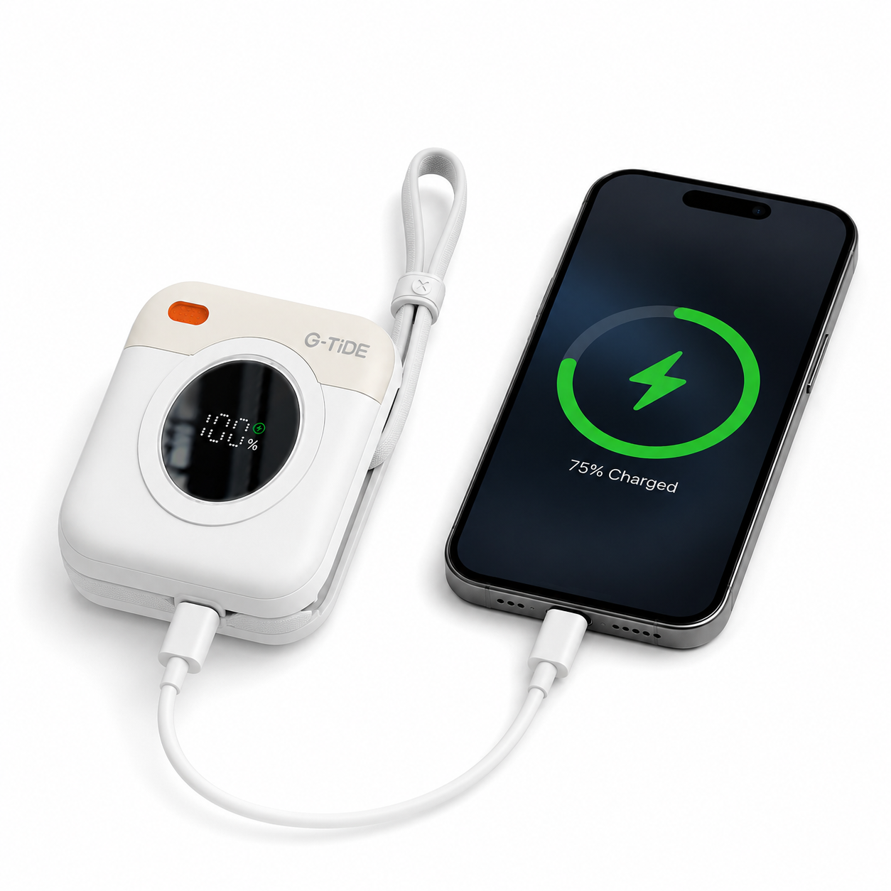 Cargador portatil Power Bank Magnético Multi X1 10000mAh Carga Inalámbrica 15W Portátil G-TiDE