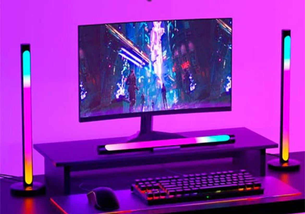 Barras de Luz RGB Inteligentes | Control por Voz, App y Modo Música Pro