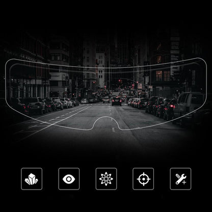 Película Antiempañante y Antilluvia para Casco de Moto | Visión Clara y Protección Total