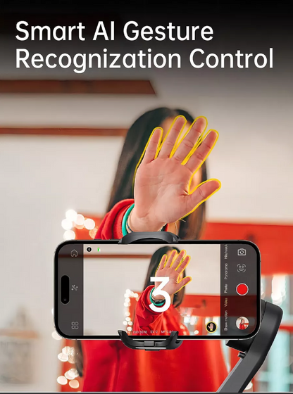 Estabilizador Aochuan Smart XE | Gimbal 3 Ejes con Mando Bluetooth Pro