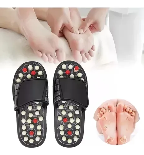 Sandalias Masajeadoras de Reflexología para Bienestar y Alivio