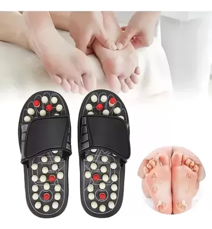Sandalias Masajeadoras de Reflexología para Bienestar y Alivio