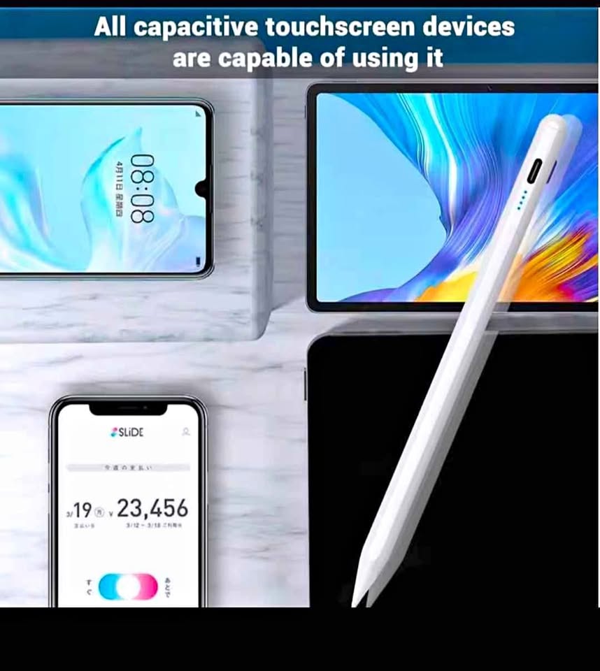Lápiz Stylus Táctil Universal con Alta Precisión y Palm Rejection