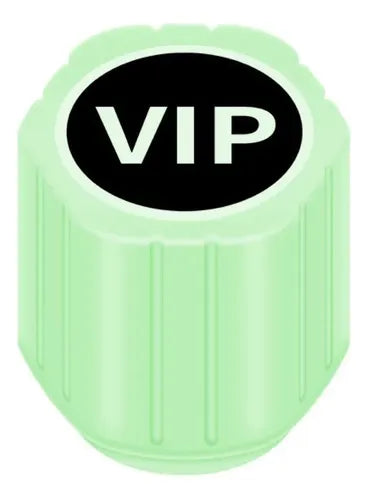 Protectores de Válvula Fluorescentes (4 Uds) con Brillo Nocturno