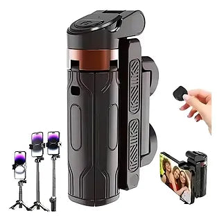 Trípode Selfie Stick Bluetooth 3 en 1 Portátil y Profesional