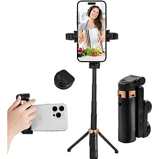 Trípode Selfie Stick Bluetooth 3 en 1 Portátil y Profesional