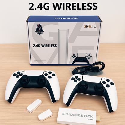 Consola 2.4G Wireless con 3000 Juegos Integrados para Diversión Sin Límites