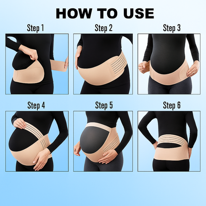 Cinturón Prenatal de Soporte para Embarazo y Alivio Lumbar