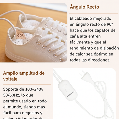 Secador Eléctrico Portátil para Zapatos con Secado Rápido