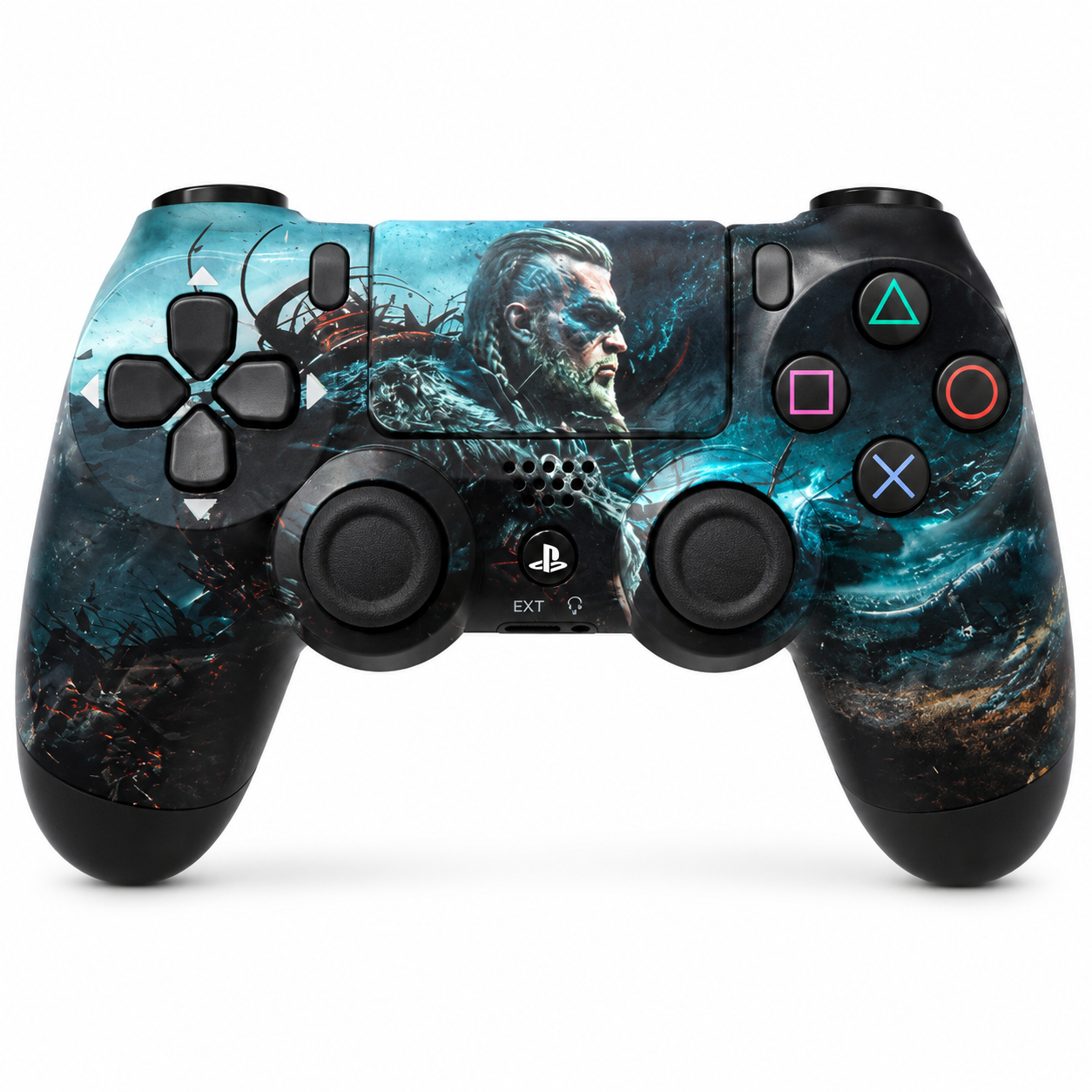 Control Inalámbrico DualShock Estampado - para Playstation 4-PS4- Play 4 / PC por modo Bluetooth
