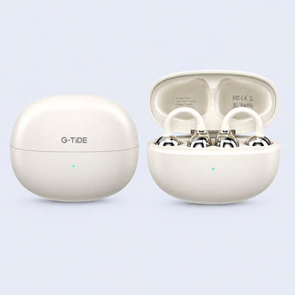Audífonos Bluetooth Clip 1 TWS 5.3 Control Táctil 5H Sonido HD estilo arrete