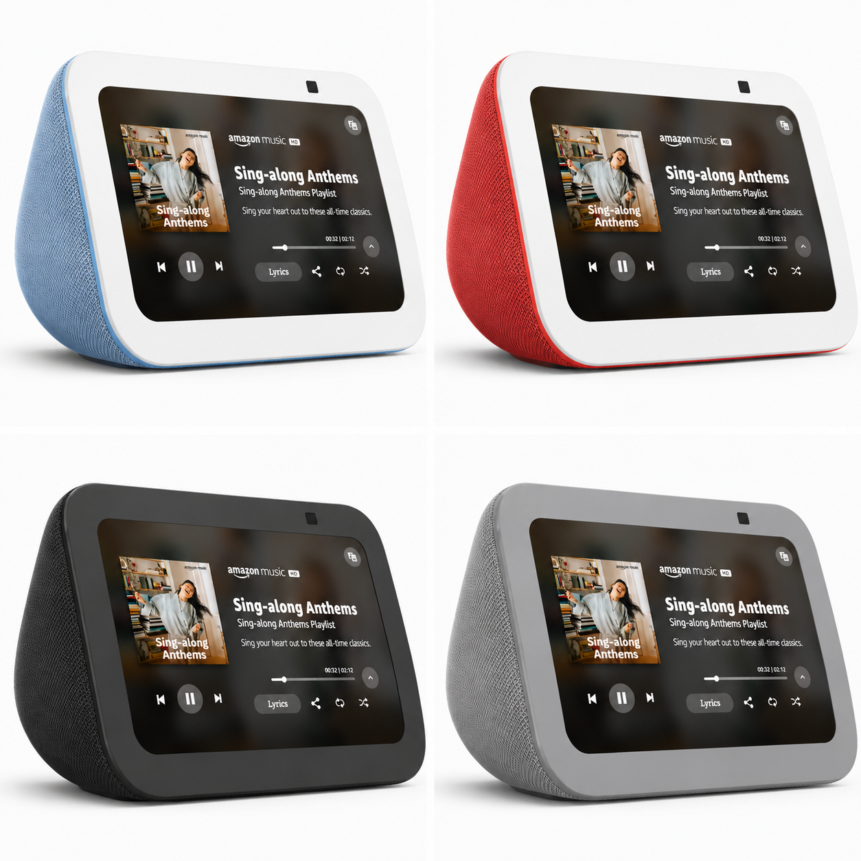 Amazon Echo Show 5 (3ra Generación) Alexa con Pantalla Inteligente 5.5” Bluetooth WiFi