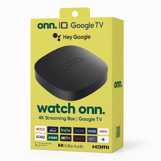 Watch Onn TV Box 4K Smart TV Box Compatible con Magis