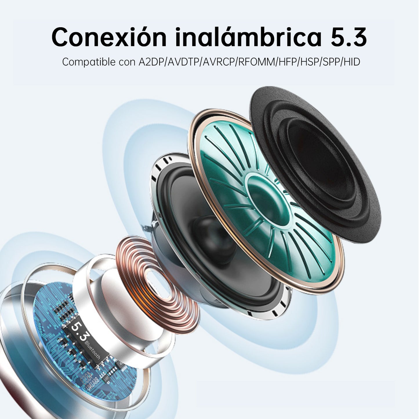 Audífonos Bluetooth Óseos Deportivos Impermeables G-tide Ac01 8H Sonido HD