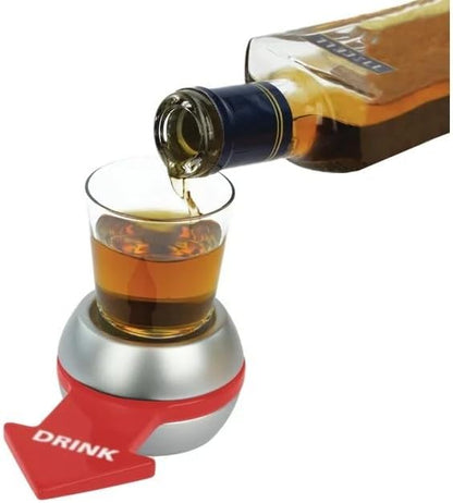 Juego de Beber Portátil | Flecha Giratoria para Fiestas y Reuniones Pro