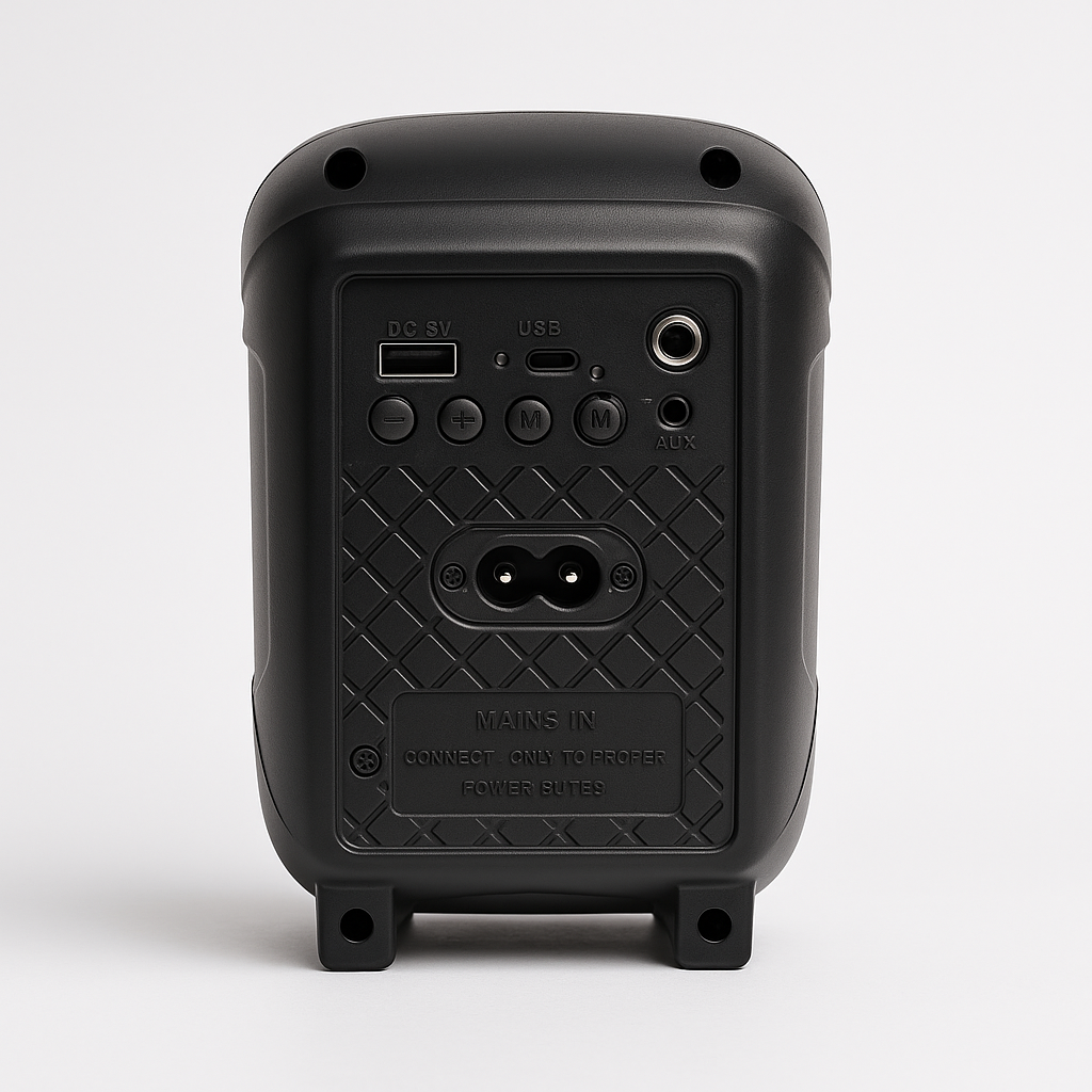 Parlante Portátil Nanotec Minicabina P2425 – Sonido Potente y Diseño Compacto