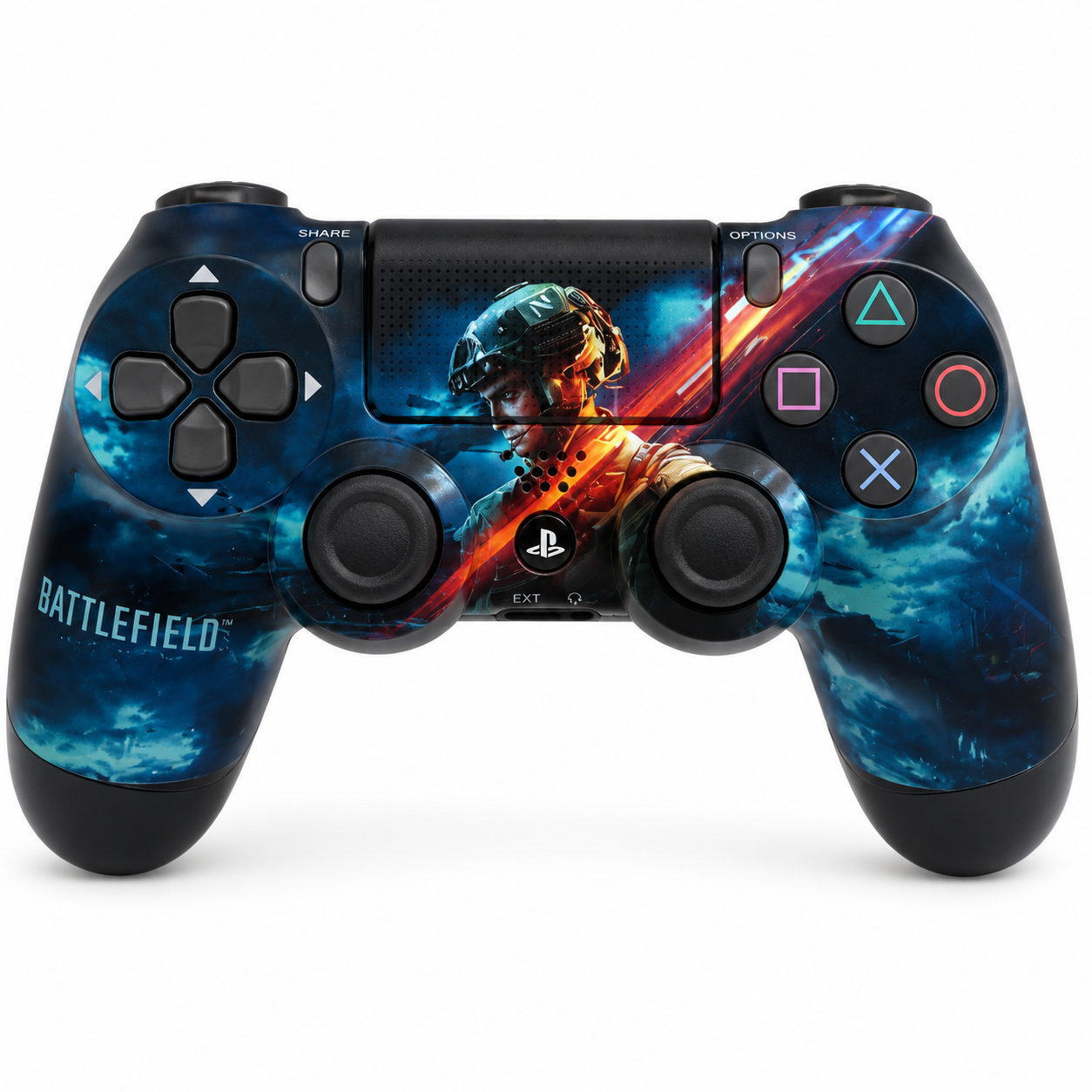 Control Inalámbrico DualShock Estampado - para Playstation 4-PS4- Play 4 / PC por modo Bluetooth
