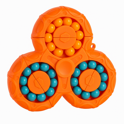 Spinner Mágico 2 en 1 | Puzzle Giratorio Antiestrés Educativo Pro Max Play