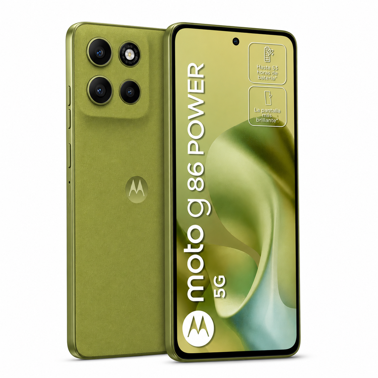 Celular Motorola G86 Power 5G pantalla OLED 120Hz cámara 50MP batería 6720mAh