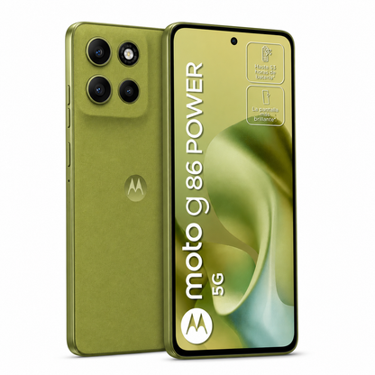 Celular Motorola G86 Power 5G pantalla OLED 120Hz cámara 50MP batería 6720mAh