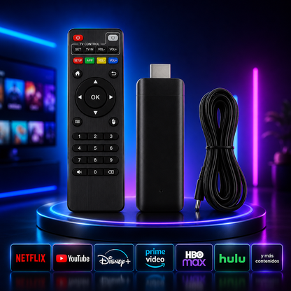 Android TV Stick  Box Universal Full HD Streaming Compatible con Magistv / Xuper estilo wath onn