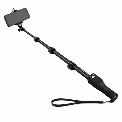 Palo Selfie Trípode Yunteng YT-1288 Bluetooth Extensible 125 cm con Control Remoto para Celular y Cámara