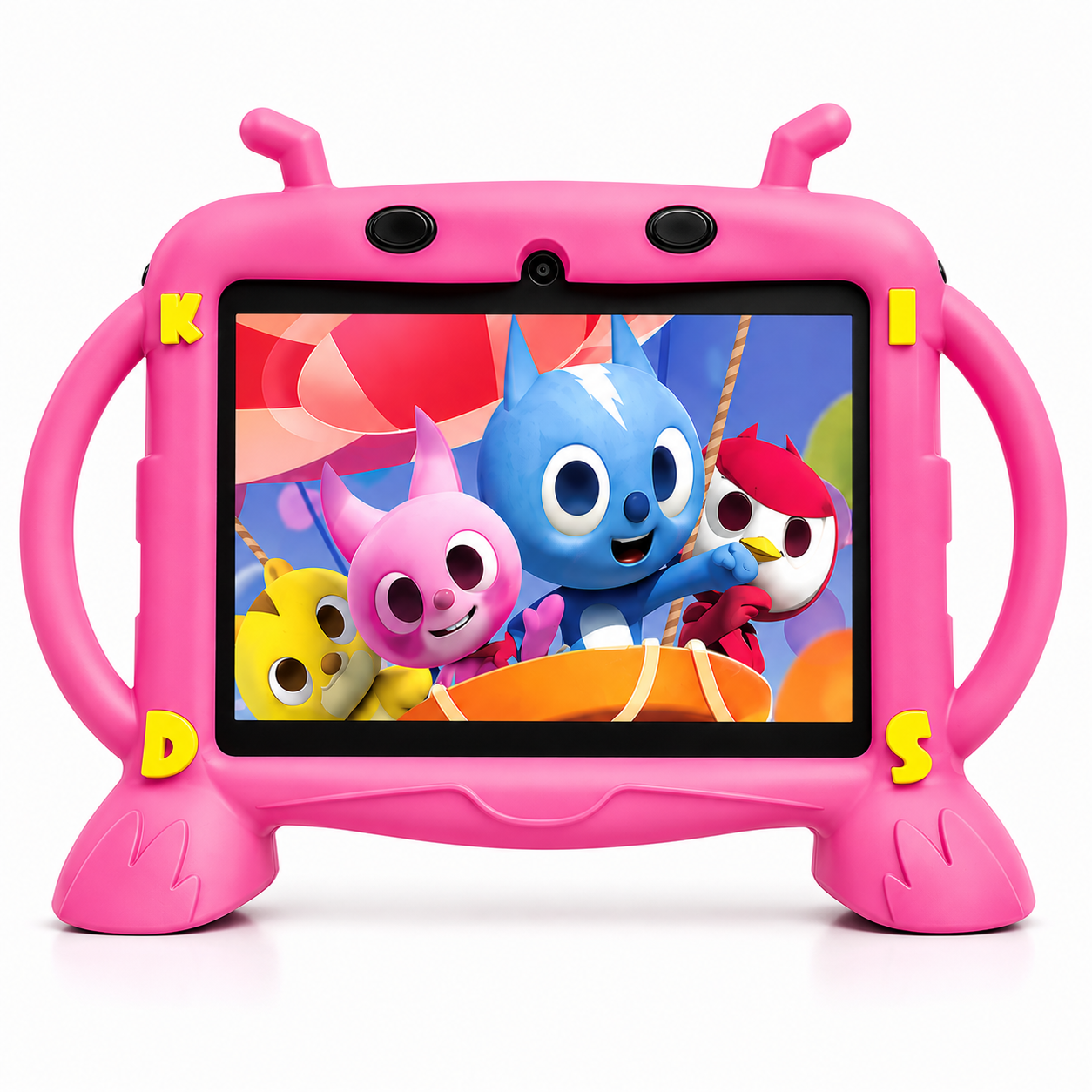Tablet Infantil Educativa 7 Pulgadas Android 6GB RAM 256GB WiFi 5G Funda EVA Antigolpes con Cámara y Obsequios