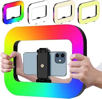 Luz  YM200 RGB Video Profesional 8000mAh con Paneles Ajustables