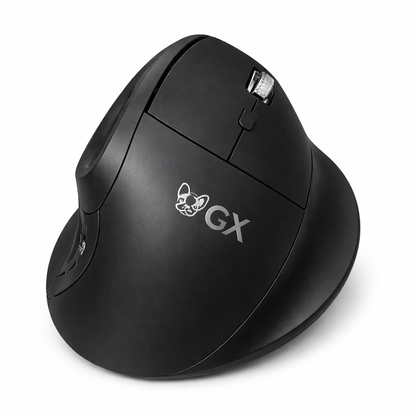 Mouse Ergonómico Vertical Inalámbrico Recargable Bluetooth 2.4G y USB Dongle – Anti Dolor Muñeca y Túnel Carpiano