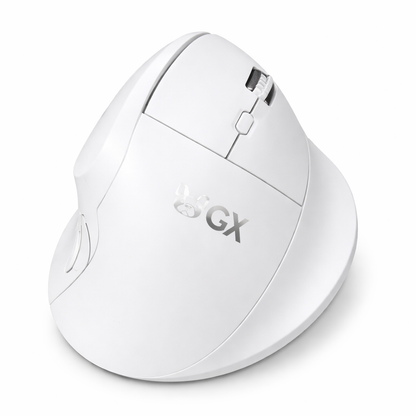 Mouse Ergonómico Vertical Inalámbrico Recargable Bluetooth 2.4G y USB Dongle – Anti Dolor Muñeca y Túnel Carpiano