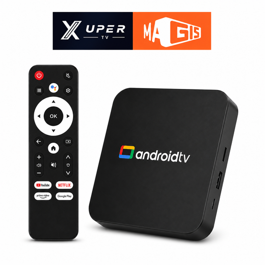 TV Box Android 14 Ultra HD 4K 8GB RAM 128GB Chromecast estilo Watch onn