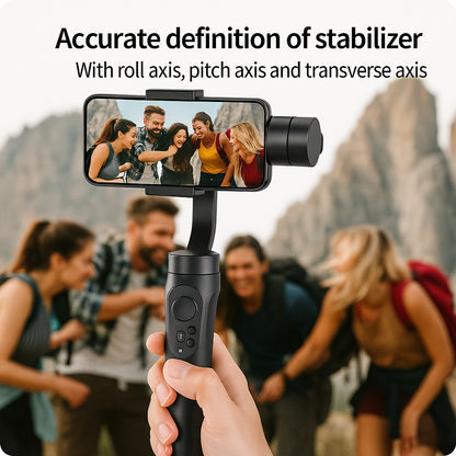 Estabilizador F6 Gimbal Profesional 3 Ejes con Seguimiento Facial y Zoom Avanzado