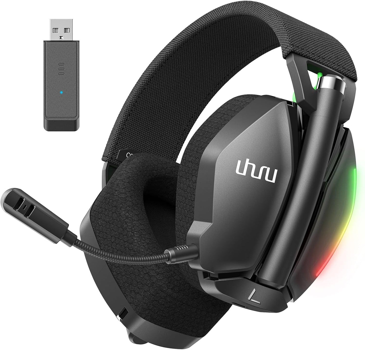 Auriculares Gamer Pro 3D — 32 H de poder y sonido envolvente.