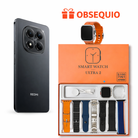 Xiaomi Redmi Note 15 Pro 4G  200MP 6500mAh + Obsequio Smartwatch-Earpods-Powerbank