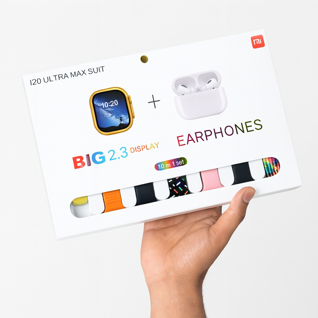 Smartwatch i9 Ultra 2 2.3” Infinite Display con Airpods S2 y 7 Pulsos