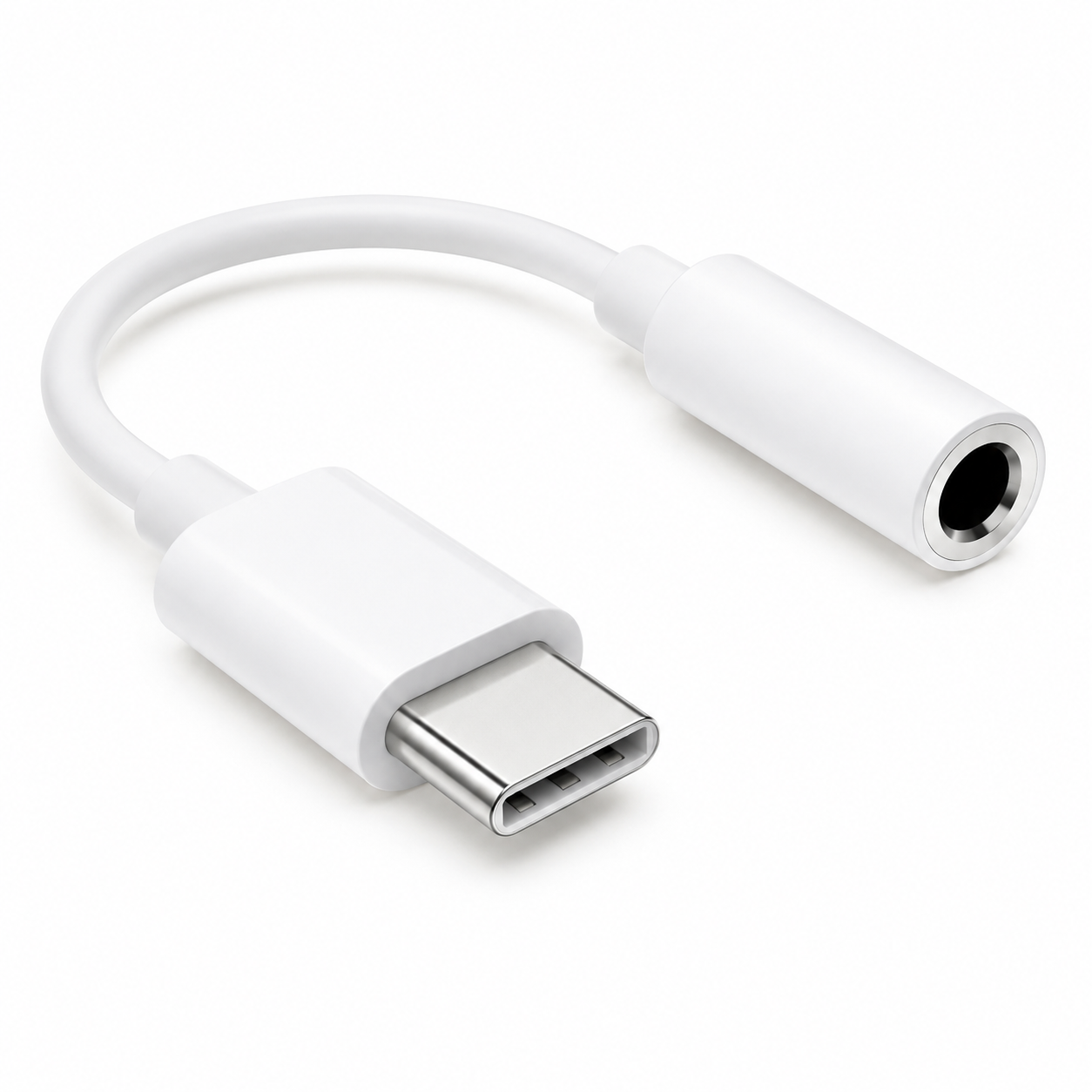 Adaptador USB Tipo C a Jack 3.5 mm para Audífonos | Audio HiFi | Compacto y Resistente