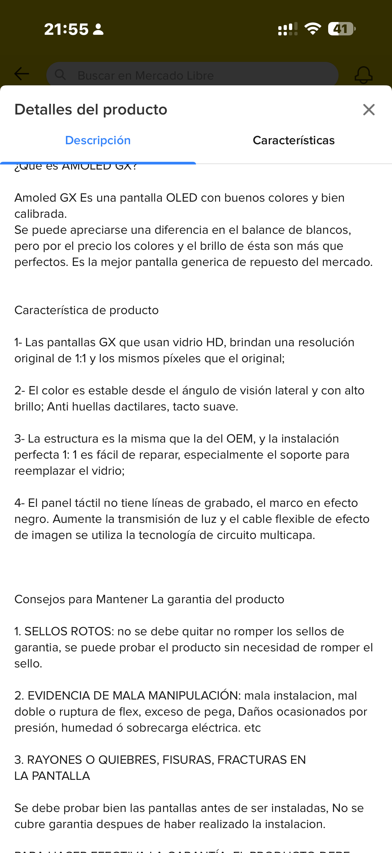 Pantalla Completa iPhone 11 Amoled GX con Imagen Superior Premium