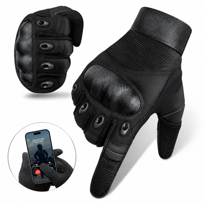 Guantes de Motociclista proteccion nudillos sensible pantalla táctil