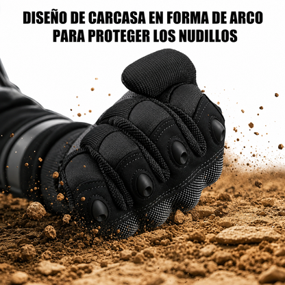 Guantes de Motociclista proteccion nudillos sensible pantalla táctil