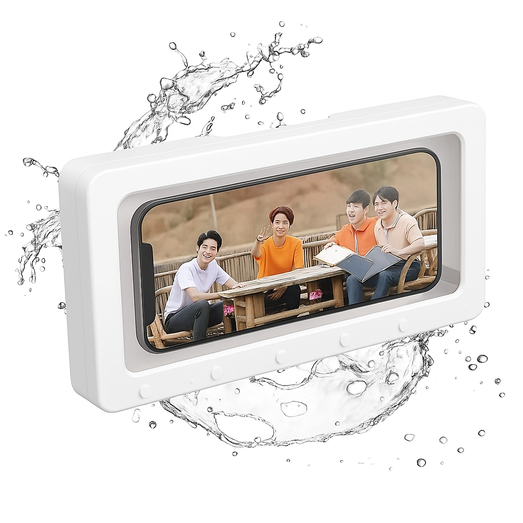 Soporte Impermeable para Celular de Ducha con Pantalla Táctil