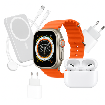 Combo Smartwatch X8 Ultra Max – Paquete 8 en 1 Completo